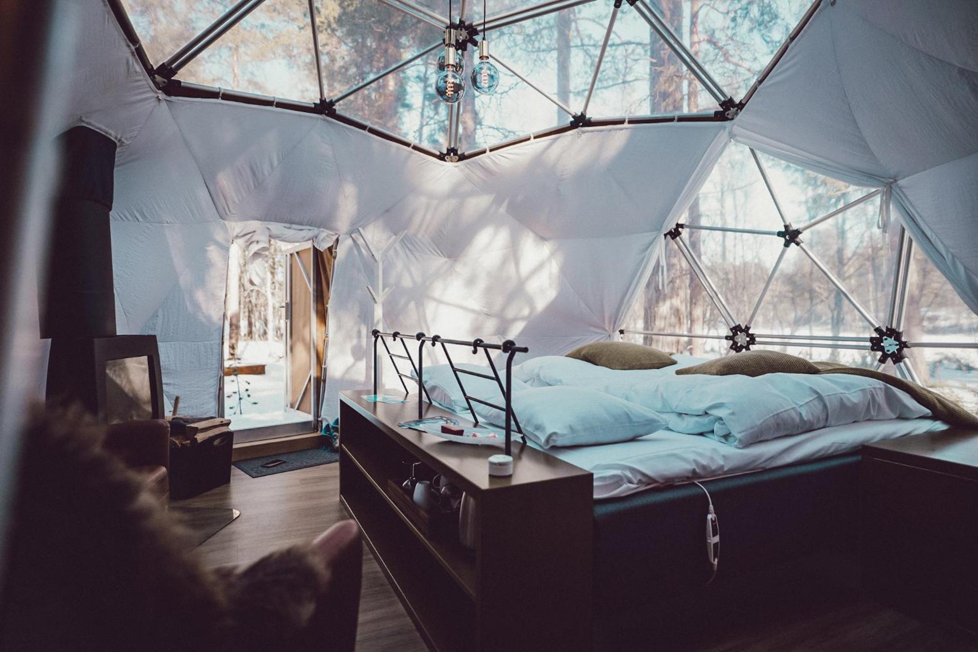Glod Aurora Canvas Dome Alta Ngoại thất bức ảnh