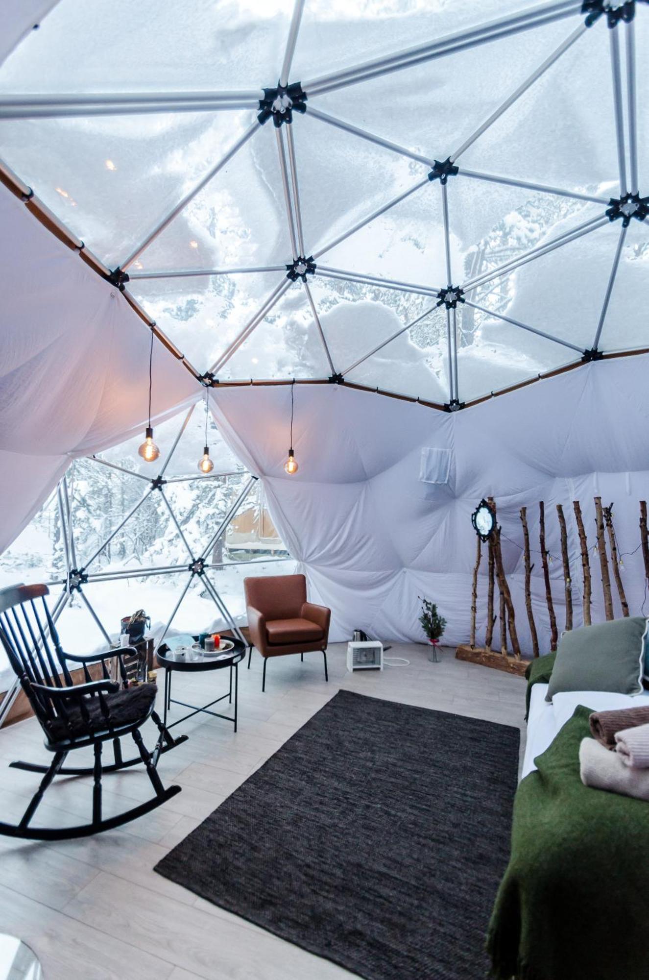 Glod Aurora Canvas Dome Alta Ngoại thất bức ảnh